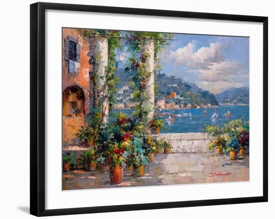 Hillside View II-Jackson-Framed Art Print