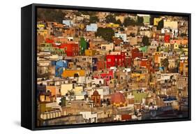 Hillside View of Guanajuato-Craig Lovell-Framed Stretched Canvas