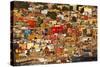 Hillside View of Guanajuato-Craig Lovell-Stretched Canvas