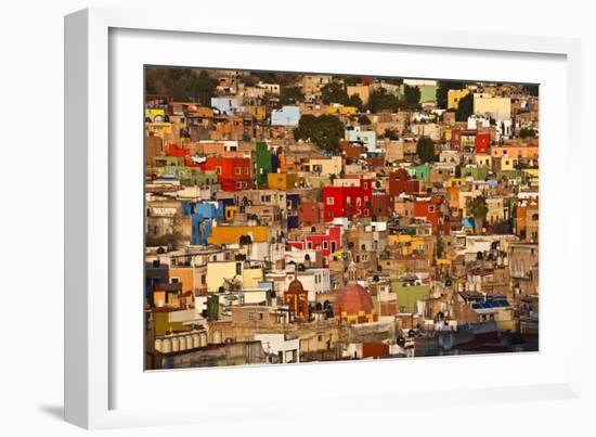 Hillside View of Guanajuato-Craig Lovell-Framed Photographic Print