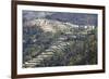 Hillside Village and Terraced Fields, Dhulikhel, Kathmandu Valley, Nepal, Asia-Ian Trower-Framed Photographic Print