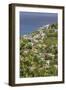 Hillside Village by the Sea, St. Lucia, Windward Islands, West Indies, Caribbean, Central America-Eleanor Scriven-Framed Photographic Print