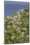 Hillside Village by the Sea, St. Lucia, Windward Islands, West Indies, Caribbean, Central America-Eleanor Scriven-Mounted Photographic Print