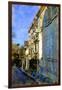 Hillside Windows, Paris, France-Nicolas Hugo-Framed Giclee Print