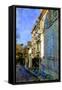 Hillside Windows, Paris, France-Nicolas Hugo-Framed Stretched Canvas