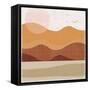 Hillsides-Lula Bijoux & Company-Framed Stretched Canvas