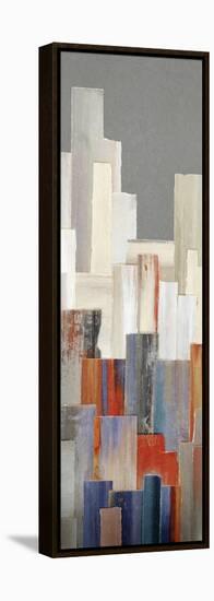 Hilltop Cityscape II-Edward Selkirk-Framed Stretched Canvas