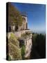 Hilltop Convent, Mont Ste-Odile, Alsace Region, Bas-Rhin, France-Walter Bibikow-Stretched Canvas