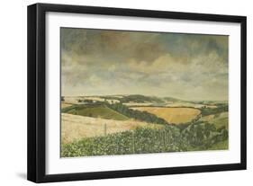 Hilltop Farm, North Stoke, 1995-Margaret Hartnett-Framed Premium Giclee Print