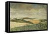 Hilltop Farm, North Stoke, 1995-Margaret Hartnett-Framed Stretched Canvas