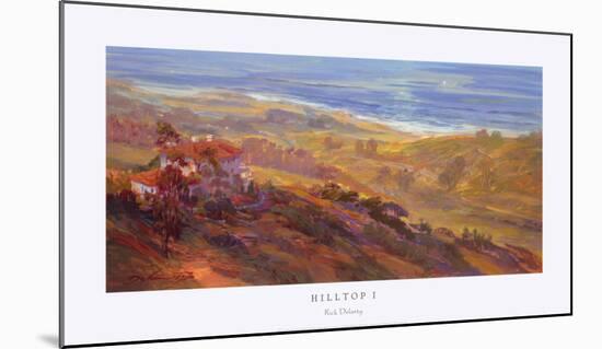 Hilltop I-Rick Delanty-Mounted Print