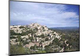 Hilltop Medieval Village of Gordes, France-Leonard Zhukovsky-Mounted Photographic Print