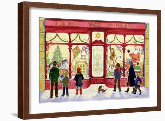 Hilltop Toys and Games-Lavinia Hamer-Framed Giclee Print