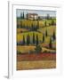 Hilltop Villa II-Tim O'toole-Framed Art Print