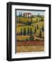 Hilltop Villa II-Tim O'toole-Framed Art Print