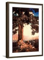 Hilltop-Maxfield Parrish-Framed Art Print