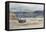 Hilly Coast Scene with Boats, 19th Century-John Absolon-Framed Stretched Canvas