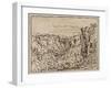 Hilly Landscape (The Lizon River Gorge), c. 1861–63-Theodore Roussel-Framed Giclee Print