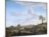 Hilly Landscape with a High Road, 1660-70-Adriaen van de Velde-Mounted Giclee Print