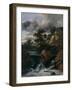 Hilly Landscape with a Waterfall-Jacob Isaacksz Van Ruisdael-Framed Giclee Print