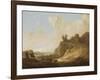 Hilly Landscape with the Ruins of a Castle-Aelbert Cuyp-Framed Art Print