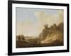 Hilly Landscape with the Ruins of a Castle-Aelbert Cuyp-Framed Art Print