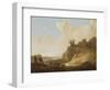 Hilly Landscape with the Ruins of a Castle-Aelbert Cuyp-Framed Art Print