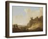 Hilly Landscape with the Ruins of a Castle-Aelbert Cuyp-Framed Art Print