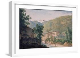 Hilly Landscape-Elisa Bonaparte-Framed Giclee Print