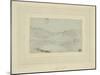 Hilly Landscape-Richard Wilson-Mounted Giclee Print