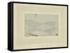 Hilly Landscape-Richard Wilson-Framed Stretched Canvas