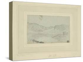 Hilly Landscape-Richard Wilson-Stretched Canvas