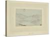 Hilly Landscape-Richard Wilson-Stretched Canvas