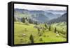 Hilly Rural Landscape of the Bukovina Region at Sadova, Romania, Europe-Matthew Williams-Ellis-Framed Stretched Canvas