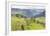 Hilly Rural Landscape of the Bukovina Region at Sadova, Romania, Europe-Matthew Williams-Ellis-Framed Photographic Print