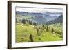 Hilly Rural Landscape of the Bukovina Region at Sadova, Romania, Europe-Matthew Williams-Ellis-Framed Photographic Print
