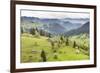 Hilly Rural Landscape of the Bukovina Region at Sadova, Romania, Europe-Matthew Williams-Ellis-Framed Photographic Print