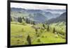 Hilly Rural Landscape of the Bukovina Region at Sadova, Romania, Europe-Matthew Williams-Ellis-Framed Photographic Print