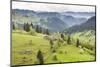 Hilly Rural Landscape of the Bukovina Region at Sadova, Romania, Europe-Matthew Williams-Ellis-Mounted Photographic Print