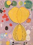 The Large Figure Paintings, No. 5, Group Iii, the Key to All Works to Date, the Wu/Rose Series, 190-Hilma af Klint-Giclee Print