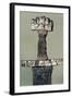 Hilt of a Viking Sword Found at Hedeby, Denmark, 9th Century-null-Framed Giclee Print