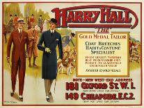 Harry Hall - "The" Gold Medal Tailor Advertisement Poster-Hilton Greene-Giclee Print