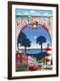 Hilton Head, South Carolina - Montage-Lantern Press-Framed Art Print