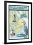 Hilton Head, South Carolina - Nautical Chart-Lantern Press-Framed Art Print