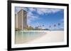 Hilton Lagoon, Waikiki Beach, Waikiki, Honolulu, Oahu, Hawaii-Michael DeFreitas-Framed Photographic Print