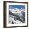 Himalaya Glacier-null-Framed Art Print