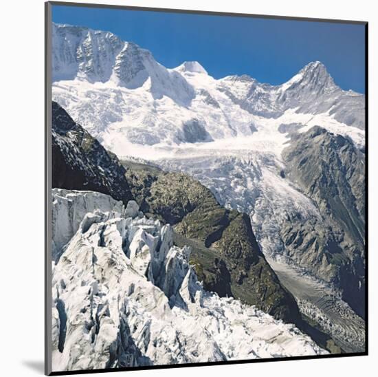 Himalaya Glacier-null-Mounted Art Print