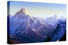 Himalaya Mountains-Microstock Man-Stretched Canvas