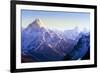 Himalaya Mountains-Microstock Man-Framed Photographic Print