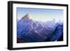 Himalaya Mountains-Microstock Man-Framed Photographic Print